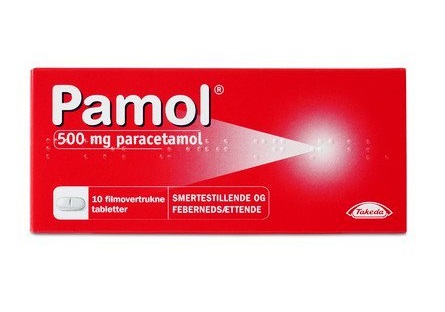 Pamol 500 mg - Et svagt smertestillende middel