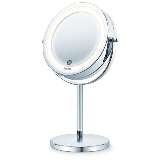 Beurer makeupspejl med lys bs 055 7 x forstørrelse make up ... Stave spejl